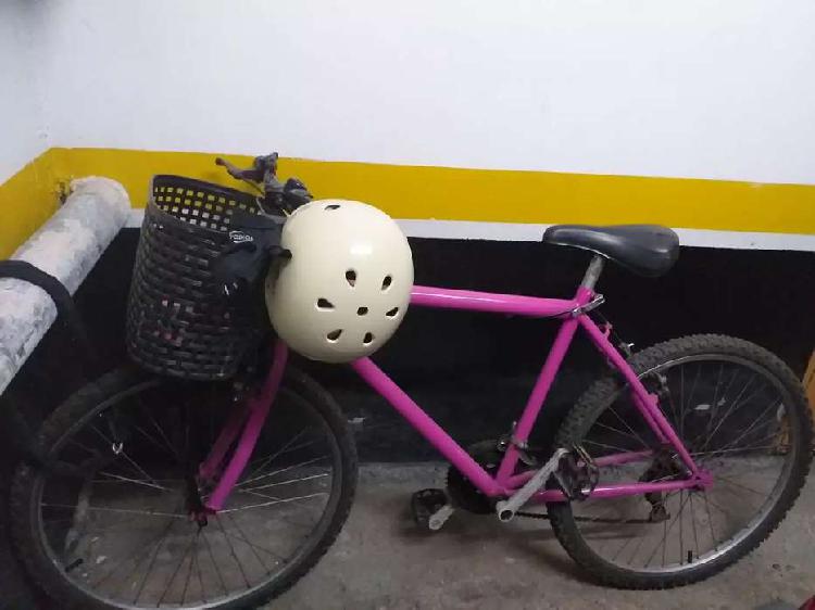 Bicicleta +casco + accesorios