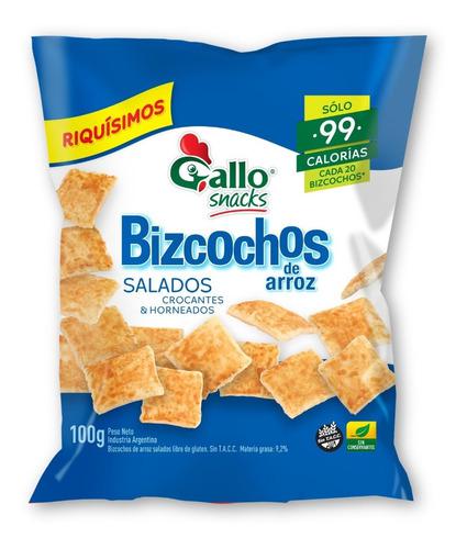 Bizcochos Gallo Salados X 100g
