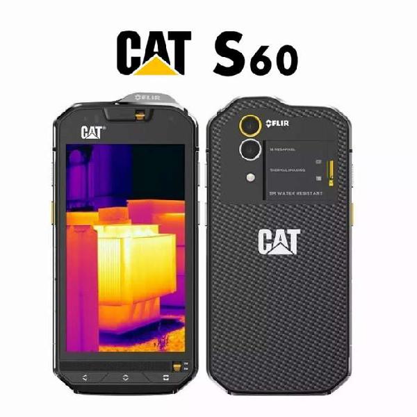 CAT S60 Libre fabricado con acero reforzado, resiste