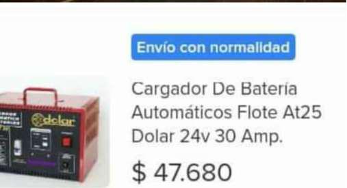 Cargador de baterias