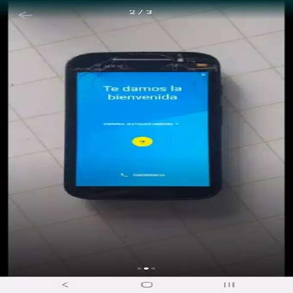 Celular Motorola pantalla rota