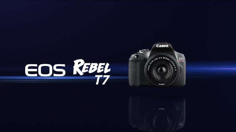 Cámara Digital Canon Eos Rebel T7 18-55