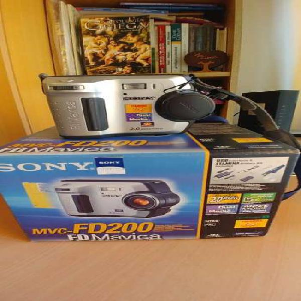 Cámara Digital Sony MVC-FD200 Compacta 1600 x 1200 Pix -