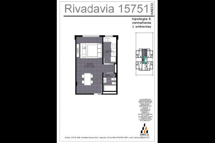 Departamento en Venta Haedo / Moron (A195 2308)