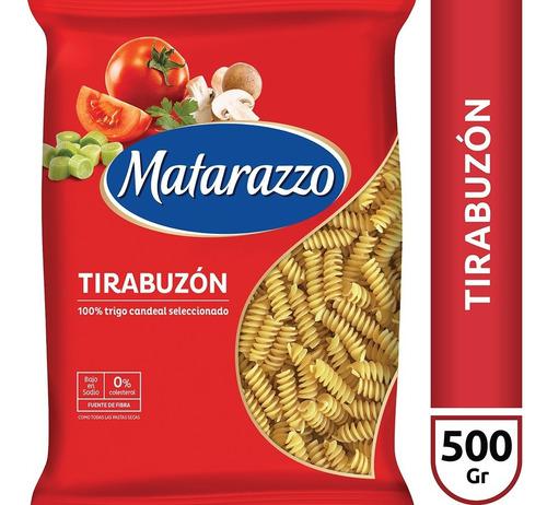 Fideos Matarazzo Tirabuzon Pack X 15 Unidades X 500g. C/u