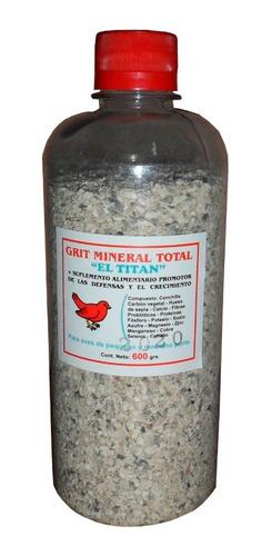 Grit Mineral El Titan X 600 Grs. Suplemento Alimentario