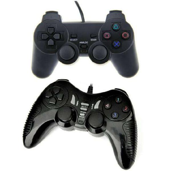 Joystick PlayStation 2 NUEVO c/ vibración dos modelos para