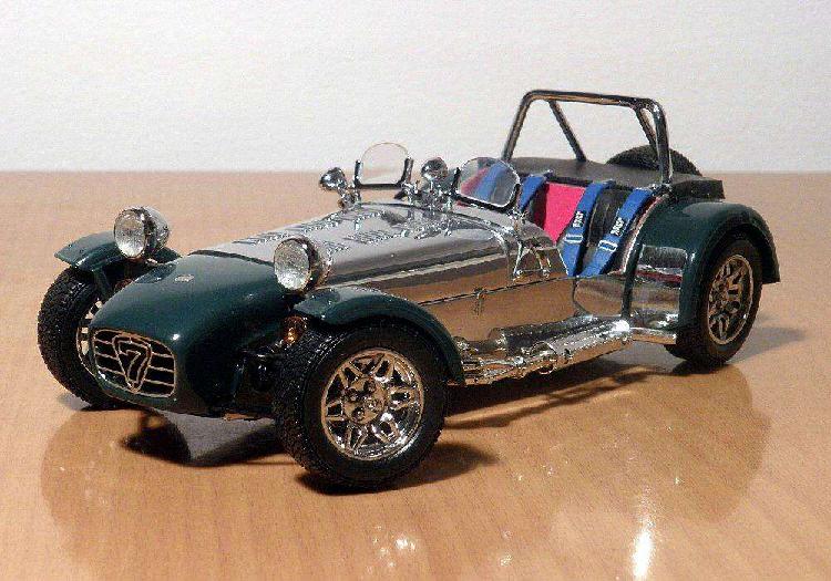 KYOSHO Caterham Super Seven 1/18 racing screen