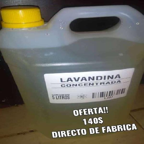 LAVANDINA X 5 LITROS 140$ OFERTA!!