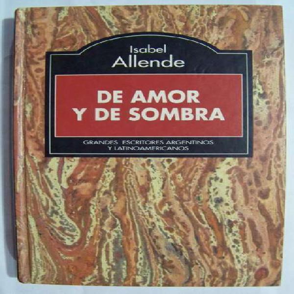 Libro: De Amor Y De Sombra Isabel Allende Tapa Dura