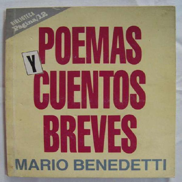 Libro: Poemas Y Cuentos Breves Mario Benedetti