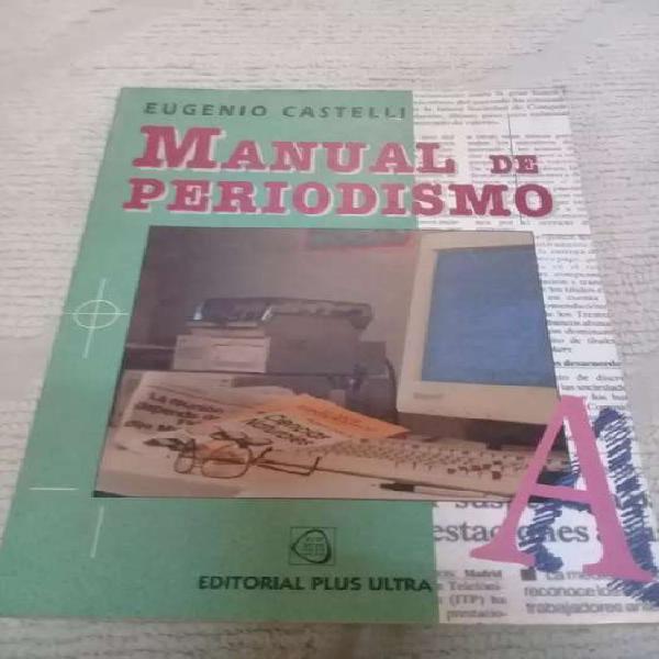 Manual de periodismo. Muy buen estado