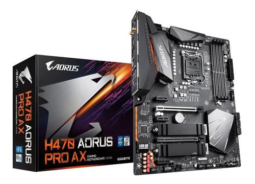 Mother Board Gigabyte Aorus H470 Pro Ax Gamer Intel 10ma Gen