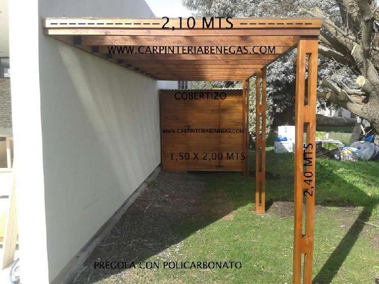 PERGOLAS BENEGAS EN MAR DEL PLATA