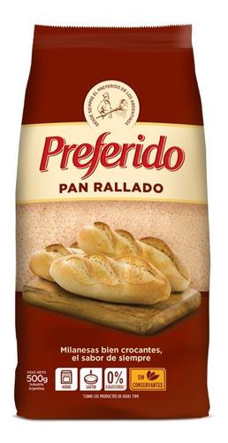 Preferido Pan Rallado Pack X 20 Unidades X 500g. C/u