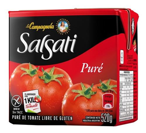 Pure De Tomate Salsati X520 Gramos