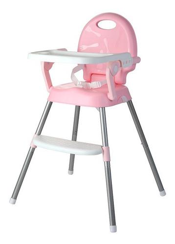 Silla Comer Bebe Booster Alta Portatil Rooby 3 En 1 Colores