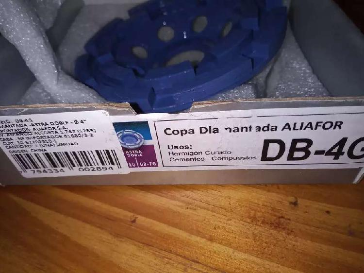 Vendo o permuto disco doble copa diamantada aliafor