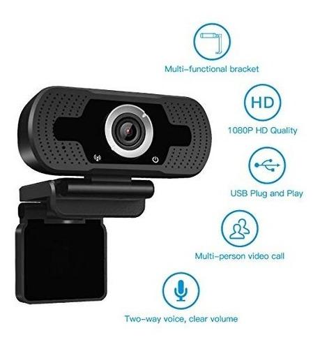 Web Cam Full Hd 1080p Usb C/microfono - Video Skype