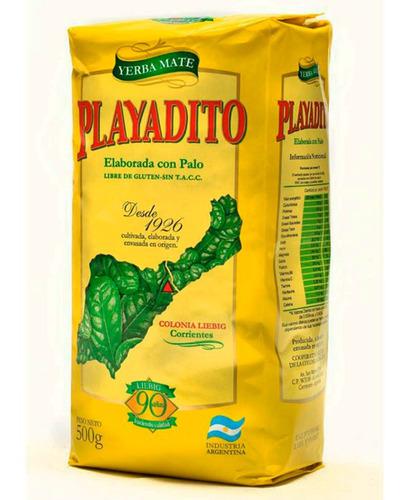 Yerba Mate Playadito Tradicional Paquete 500gr