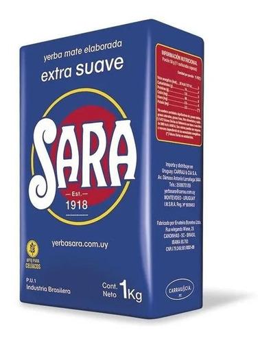 Yerba Sara Suave Uruguaya 1 Kg Envio A Todo El Pais