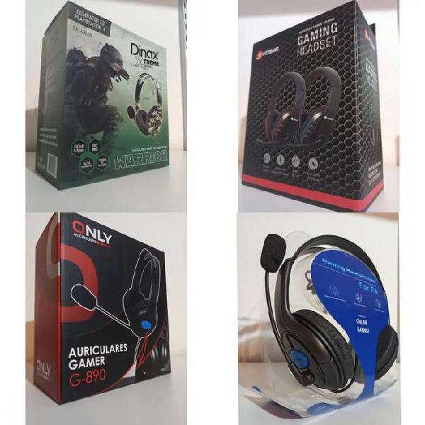 Auriculares gamer ps4