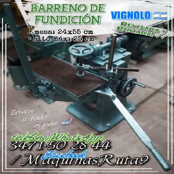 BARRENO DE FUNDICIÓN VIGNOLO (máquina carpintería