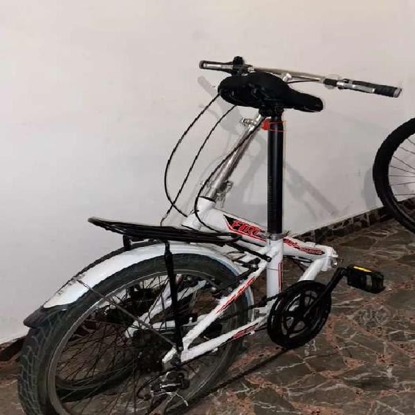 Bicicleta Firebird plegable rodado 20