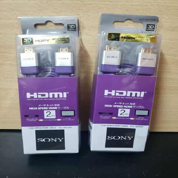 Cable HDMI sony original HI SPEED 2 MTRS BLISTER