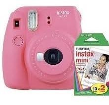 Camara Mini 9 Instax Fujifilm + 10 Fotos + Garantia Oficial