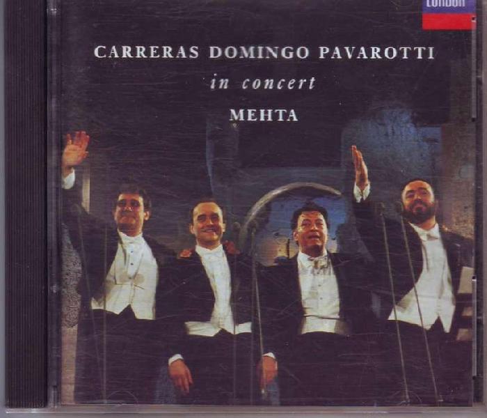 Carreras Domingo Pavarotti in concert cd