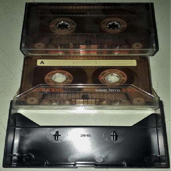 Cassette Grundig Super Ferro S 90 Un Solo Uso