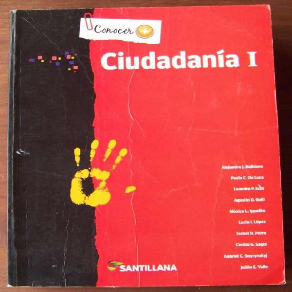 Ciudadania 1 - Santillana - Conocer La Plata