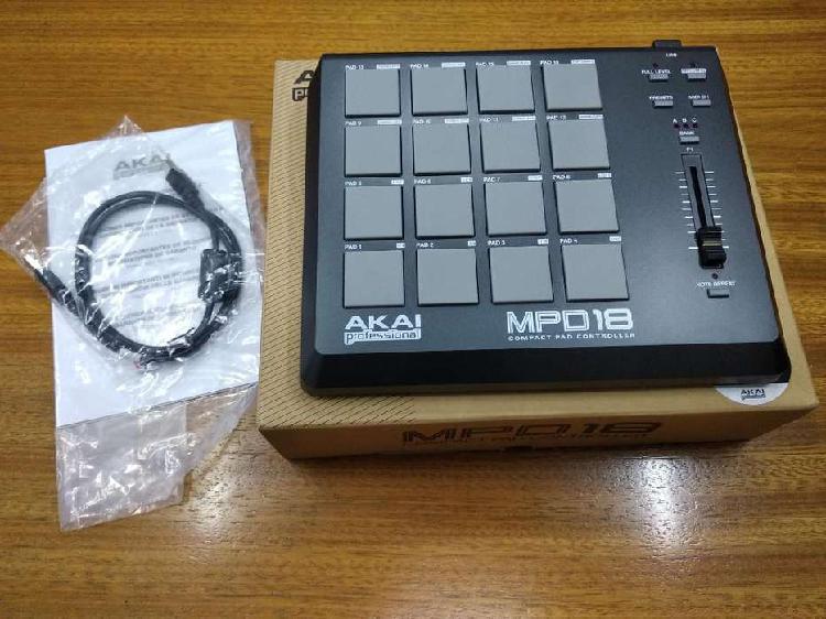 Controlador Akai Mpd18 Nuevo sin Usar