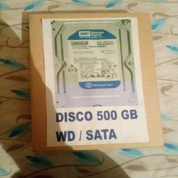 Disco Rígido 500 GB WD BLUE/ SATA
