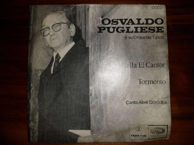 Disco de vinilo simple Orquesta de Osvaldo Pugliese - Tango