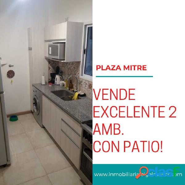 EXCELENTE DEPARTAMENTO PLAZA MITRE