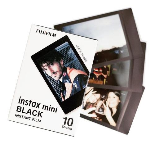 Fuji 30 Fotos Instax Mini Negro