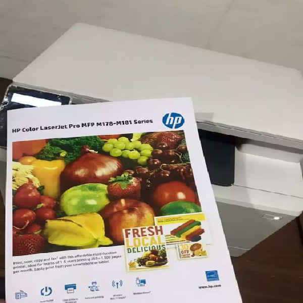 Impresora color multifunción HP LaserJet Pro M180nw