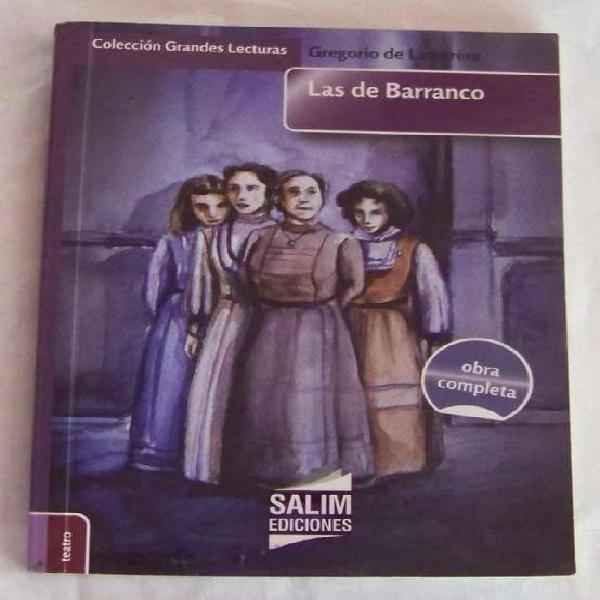 Libro: Las De Barranco Gregorio De Laferrere Salim