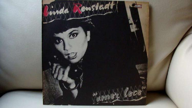 Linda Ronstadt LP vinilo Amor Loco de 1980