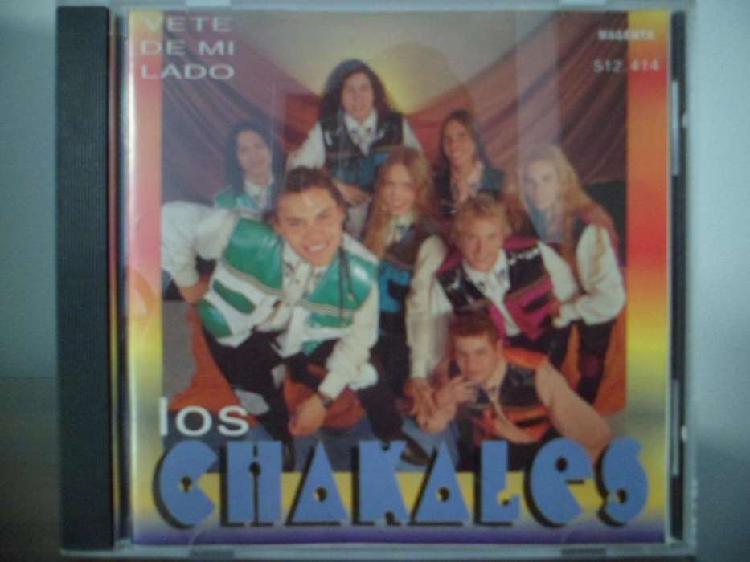Los Chakales vete de mi lado - cd cumbia