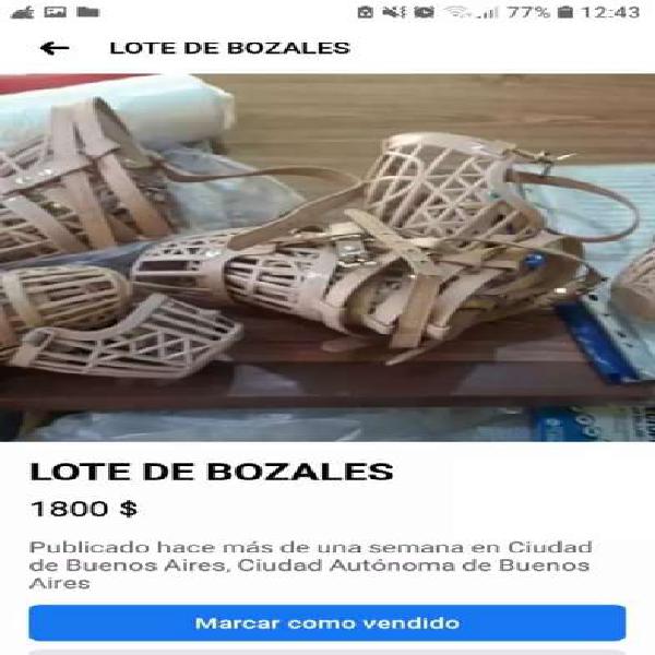 Lote de bosales