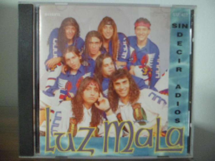 Luz Mala sin decir adiós cd original cumbia