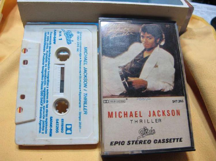Michael Jackson - Thriller - Cassette ARG