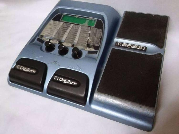 Pedalera De Efecto P/ Bajo Digitech Bp-200 Pedal Expresion