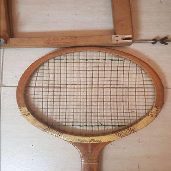 Raqueta de Tenis Antigua sin uso de Coleccion