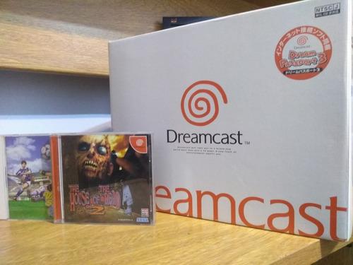 Sega Dreamcast En Caja + 2 Juegos Leer Descripción