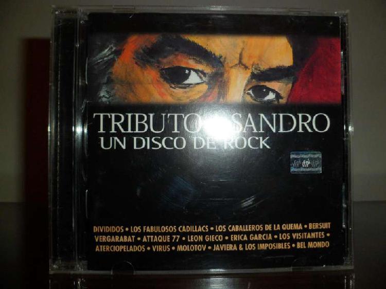 Tributo a Sandro un disco de rock cd