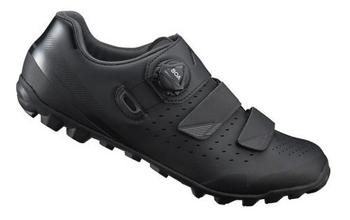 Zapatillas Ciclismo Shimano Sh-me400 Negro - Thuway